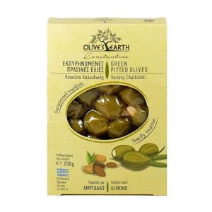 Olives Earth Zelené olivy s mandlemi 200 g